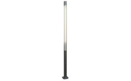 Decorative LED pole 8 ft. Ankara OD 4x4 (Aluminum+powder coating) Two sides 60W 8100Lm